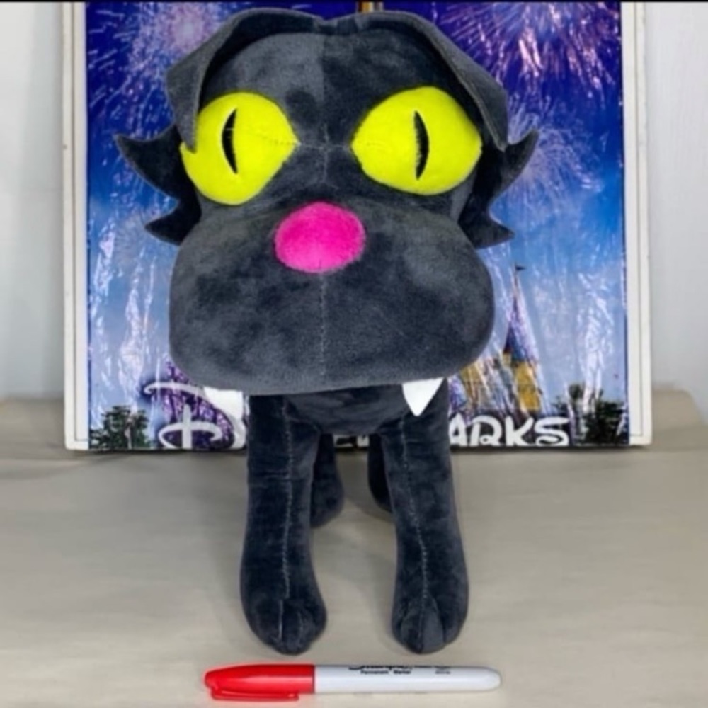 Disney universal studios simpsons scratchy / snowball the cat 13” Plush toy - Picture 5 of 6